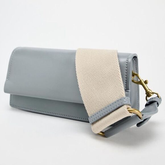 ZARA MINI CROSSBODY 2 STRAPS - Picture 10 of 11